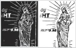 AR00239: Christ $9.98 (negative and positive)