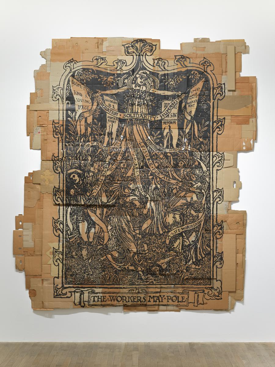 L03750: The Worker’s Maypole, An Offering for May Day 1894 (Illustration by Walter Crane)