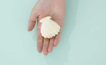 photograph of soap carving activity