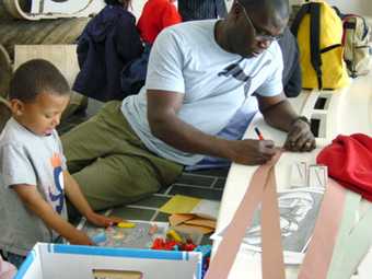 Twisty Word sculpture activity © Tate