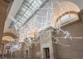 Cerith Wyn Evans installation. Photo credit : Joe Humphreys © Tate